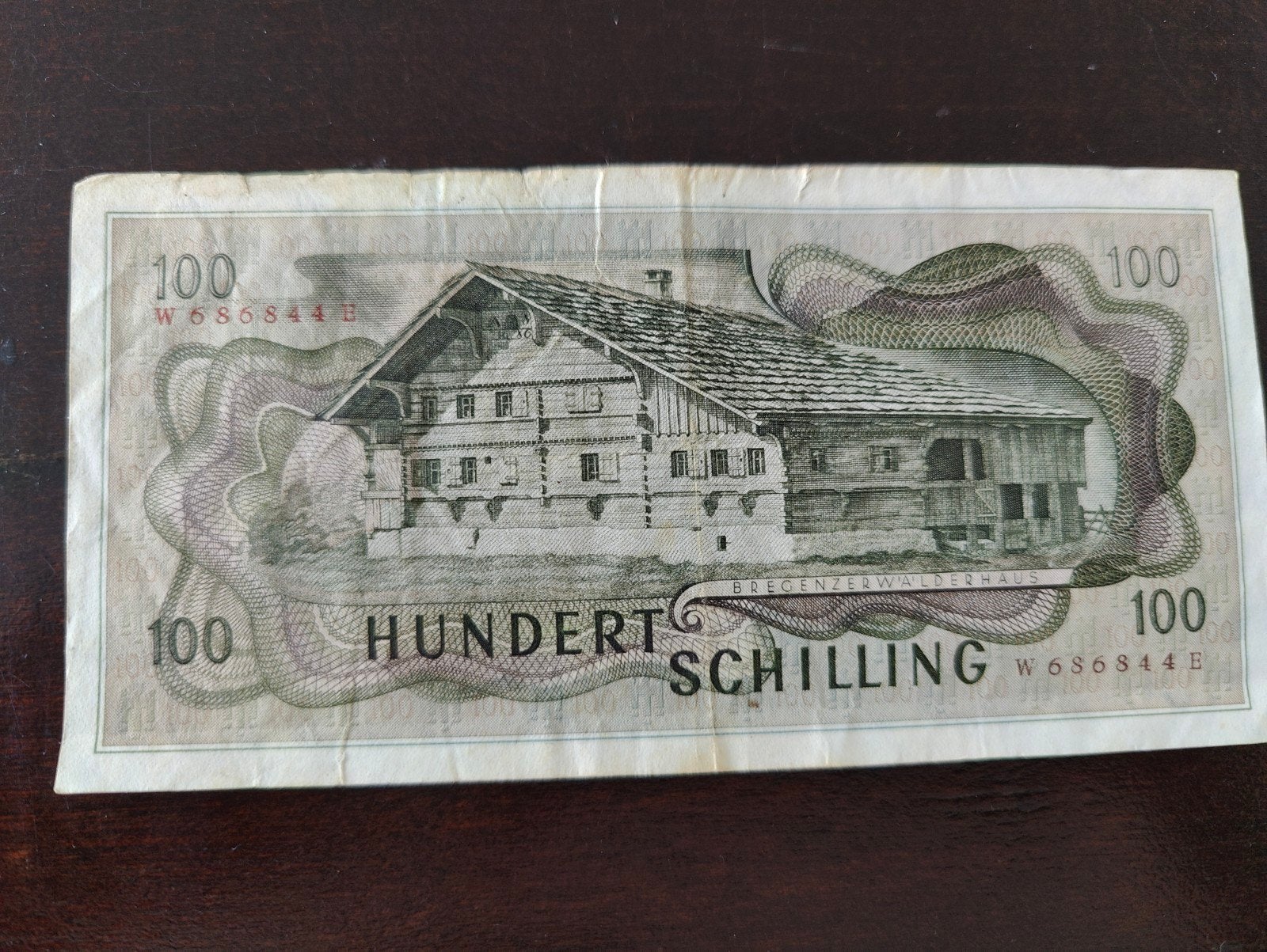 Oostenrijkse 100 Schilling biljet (1989), Ophalen of Verzenden