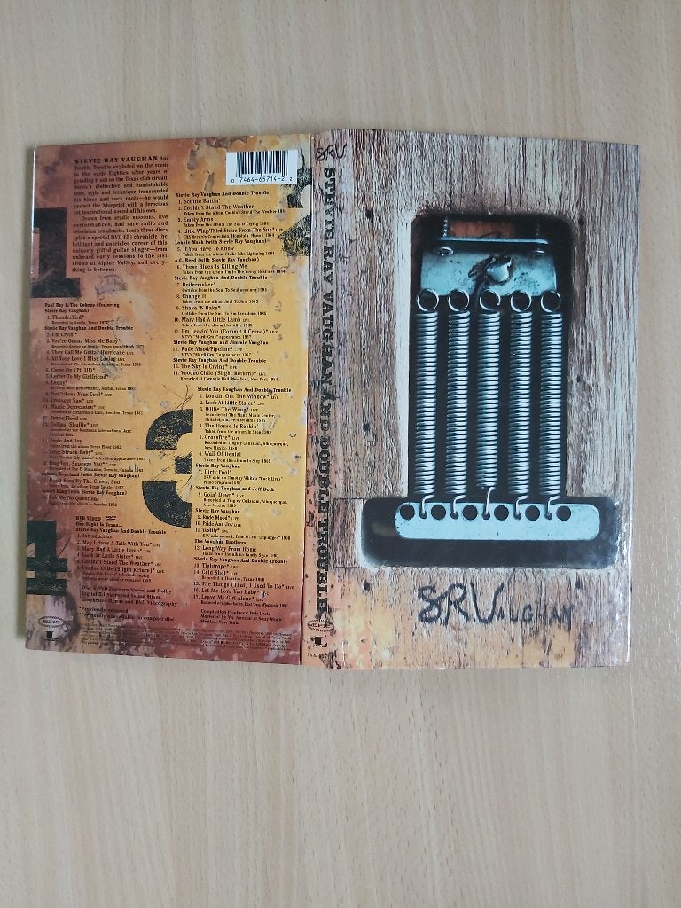 Stevie Ray Vaughan 3CD+1DVD Boxset, Boxset, Pop, Ophalen of Verzenden, Zo goed als nieuw