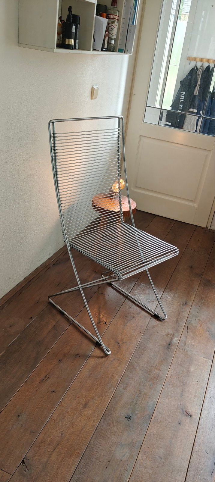 2 prachtige Kreuzschwinger stoelen van Till Behrens prijs/st, Ophalen, Twee, Overige kleuren, Design