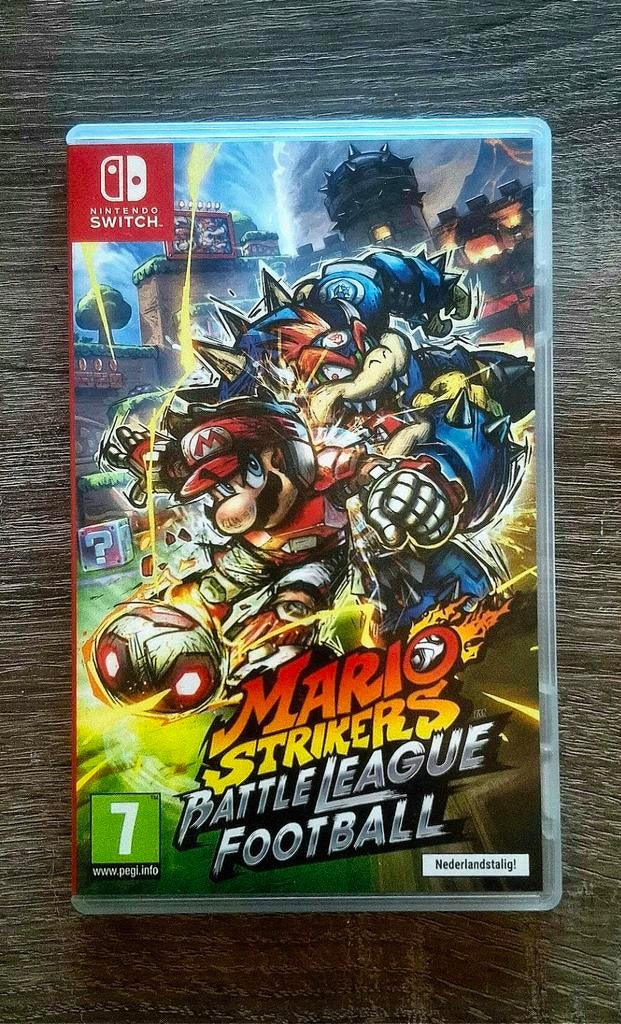 Mario Strikers Battle League Football - Nintendo Switch Game, Ophalen of Verzenden, Zo goed als nieuw, Eén computer, 3 spelers of meer