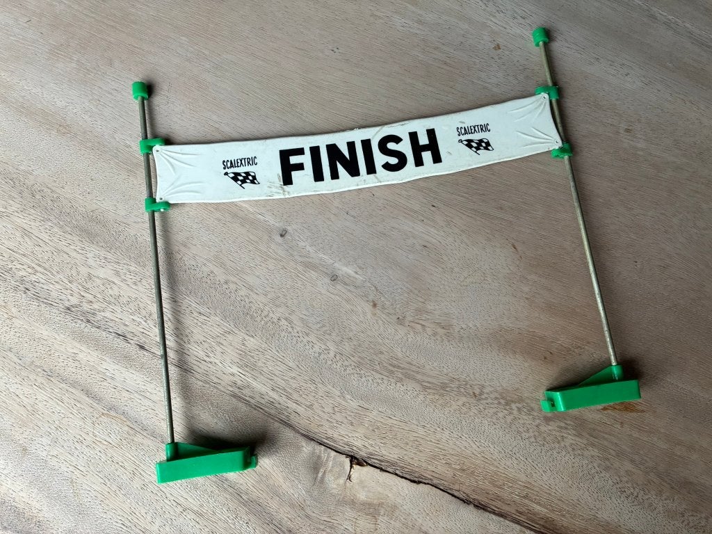 Scalextric Vintage Start/Finish, Ophalen of Verzenden, Gebruikt, Elektrisch, Overige merken