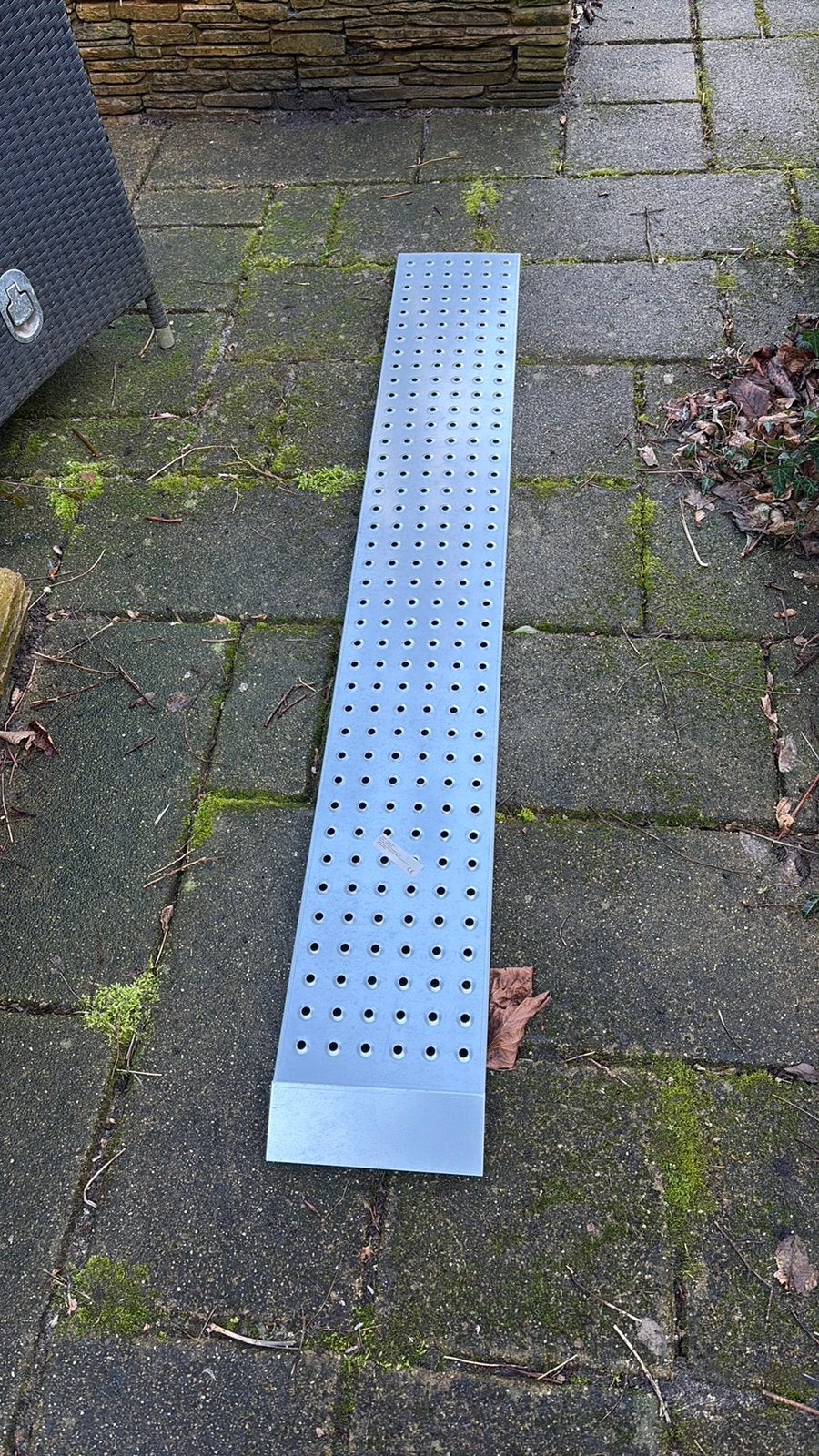 Oprijplaat rijlplaat treeplank 135 x 34 x 4,5, Ophalen