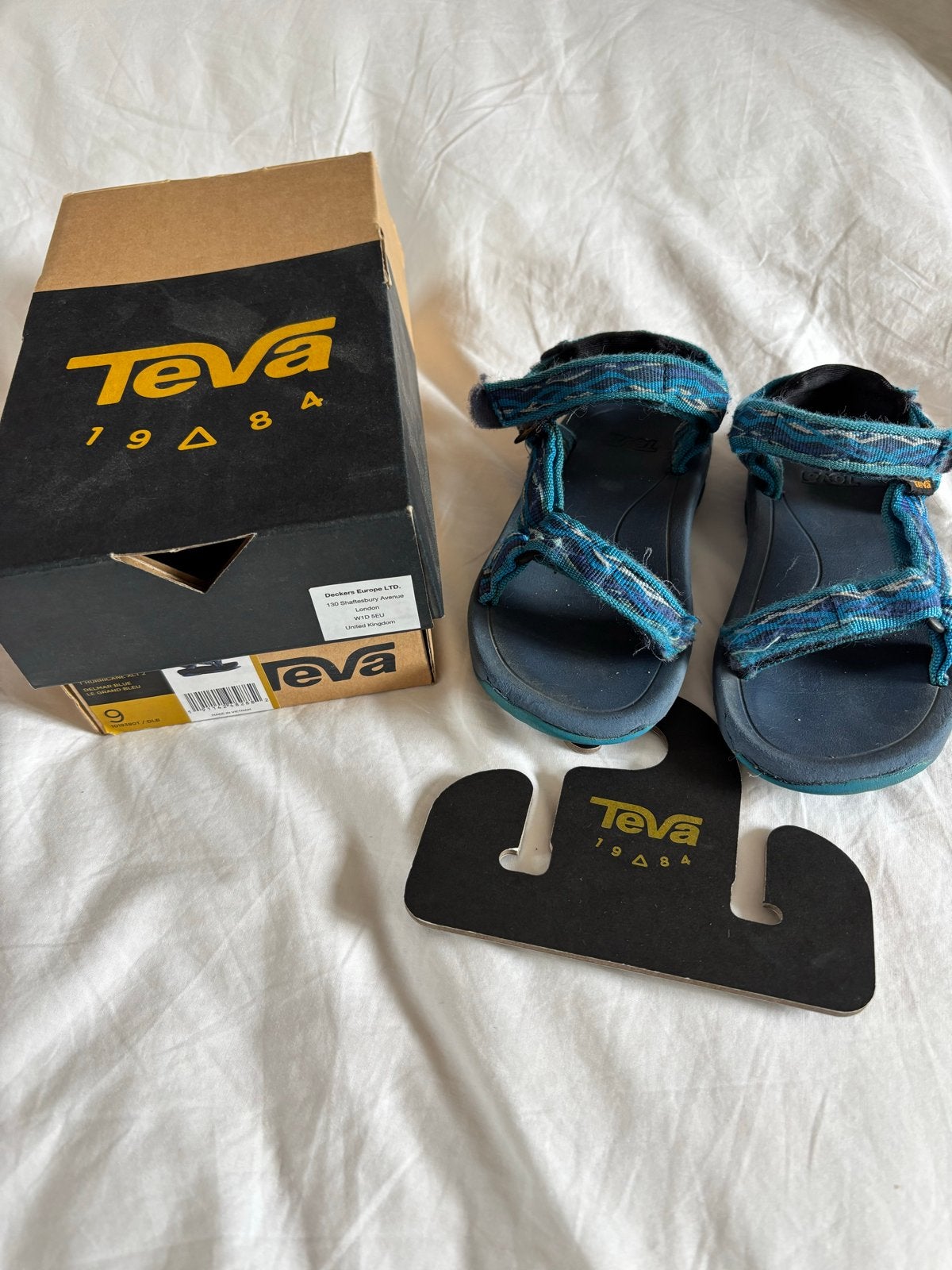 Teva sandalen - Blauw - Maat 26, Ophalen of Verzenden, Gedragen, Blauw, Sandalen of Muiltjes