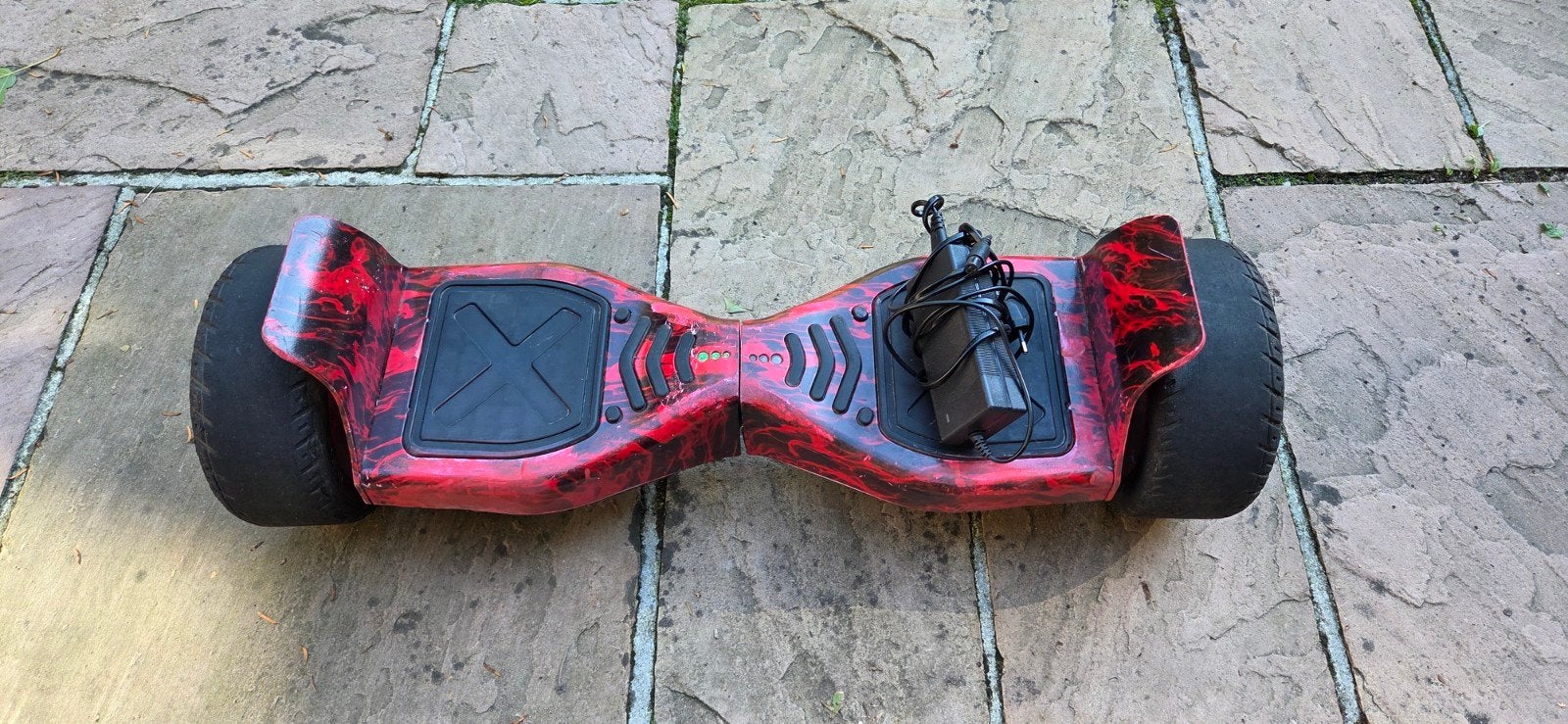 Offroad hoverboard Rood gevlamd: Bieden vanaf € 80,-