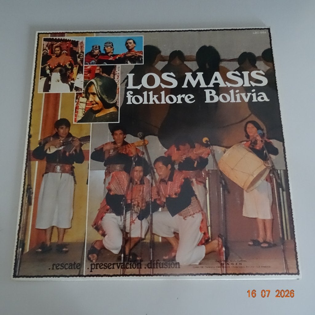 Los Masis - Folklore Bolivia, LP, Gebruikt, Verzenden, Originele persing