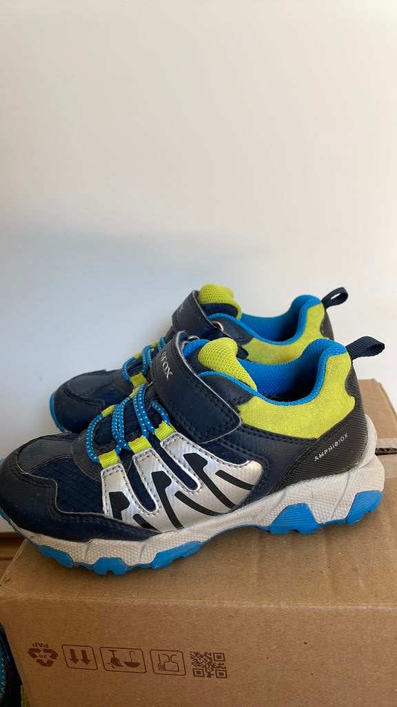 Geox sneakers maat 27 als nieuw, Ophalen, Jongen of Meisje, Schoenen, Zo goed als nieuw