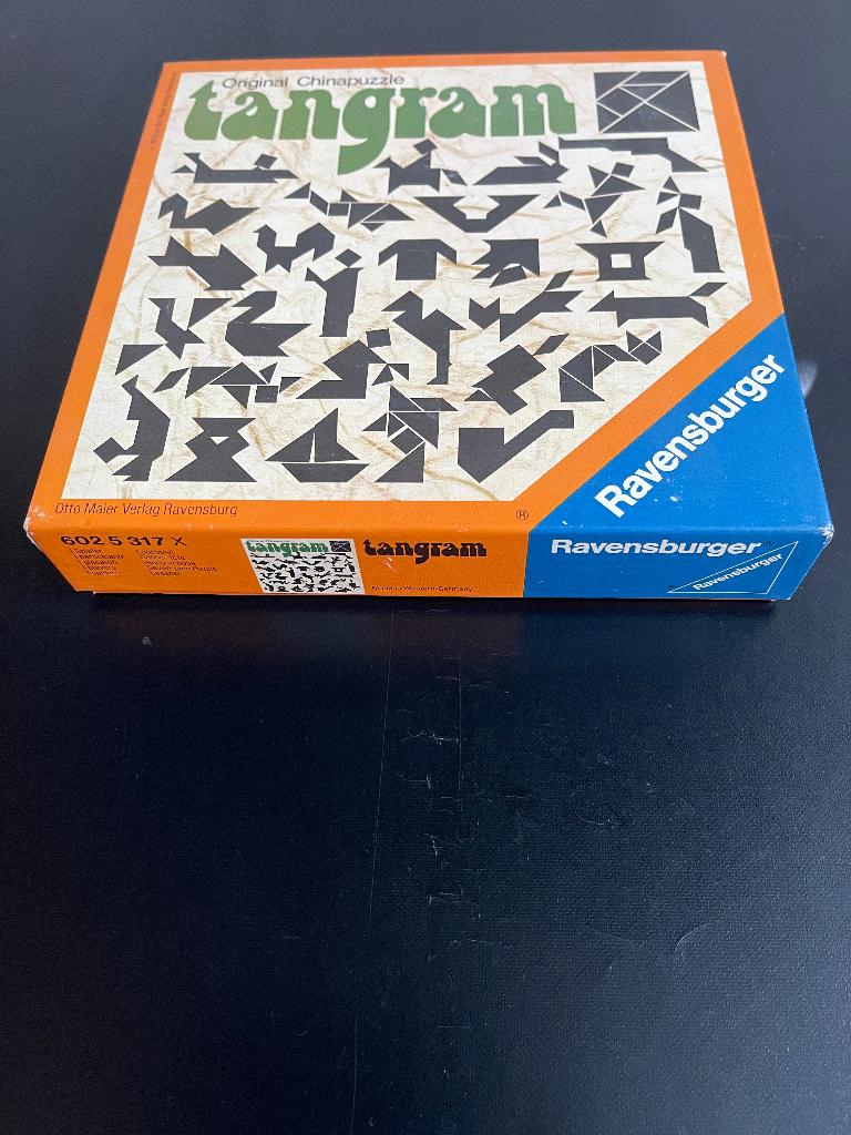 Tangram, Een of twee spelers, Ophalen, Zo goed als nieuw, Ravensburger