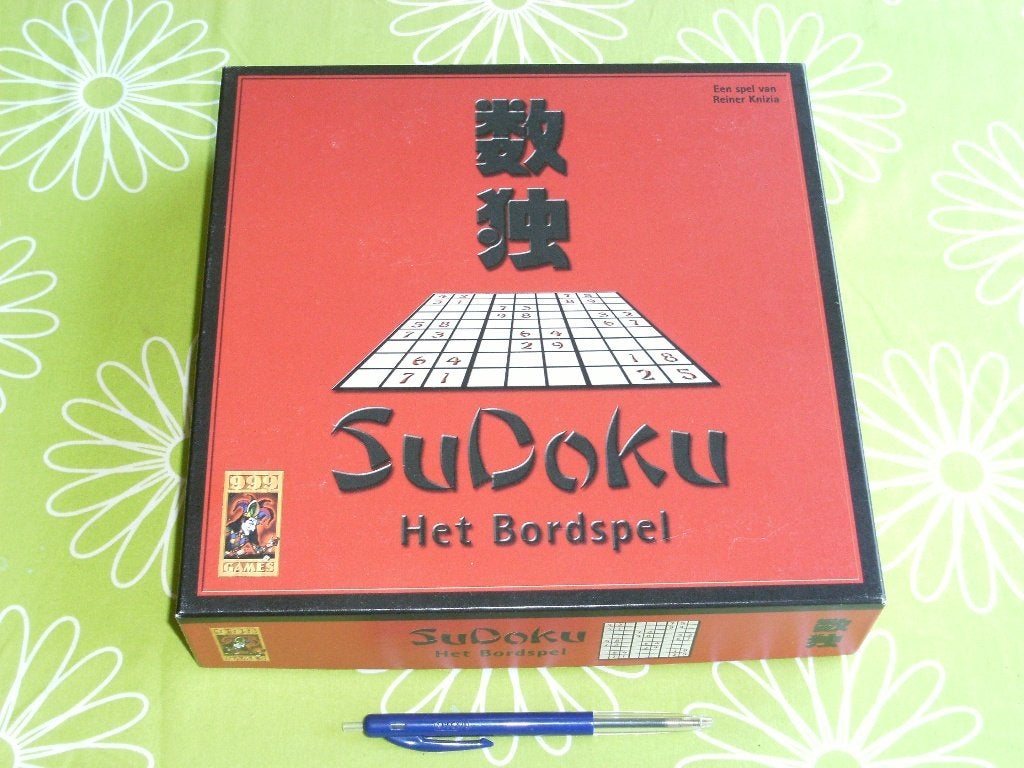 Sudoku het bordspel (inclusief een extra kindervariant), Hobby en Vrije tijd, Een of twee spelers, Ophalen of Verzenden, Zo goed als nieuw