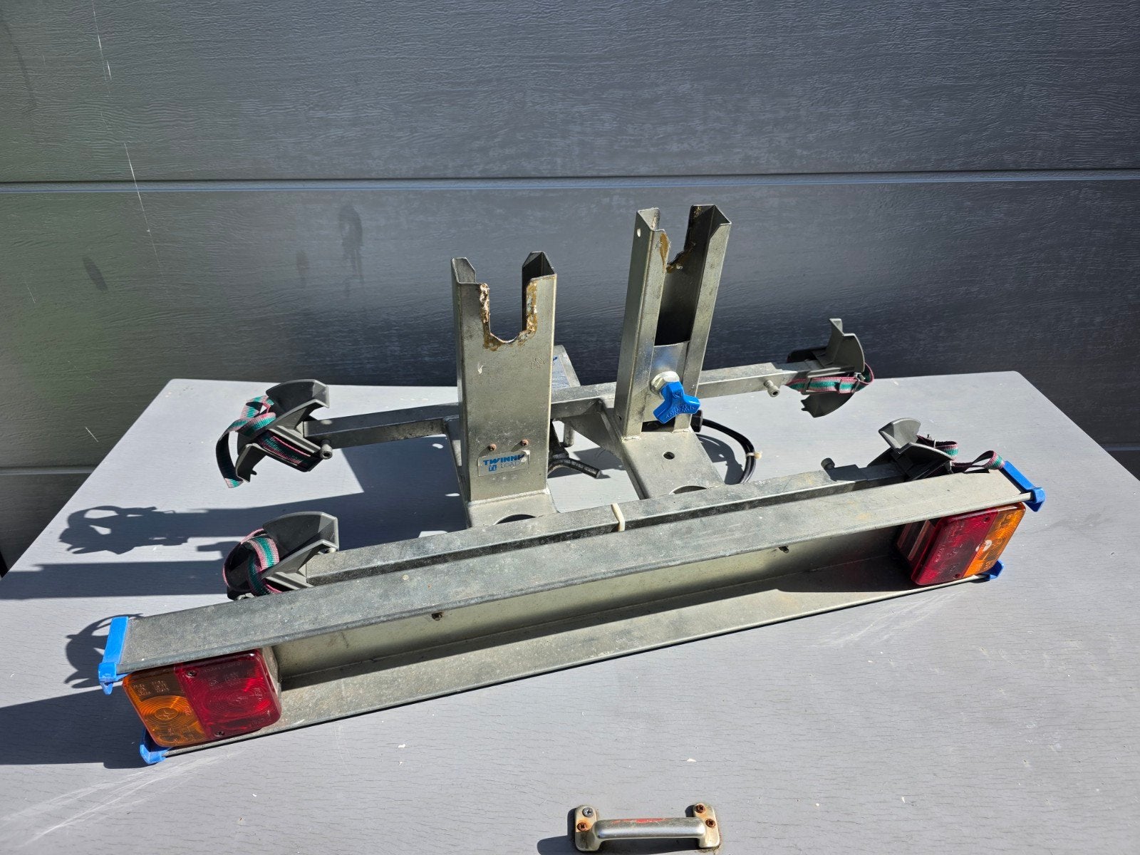 Twinnyload fietsendrager voor 2 fietsen, Ophalen of Verzenden, Gebruikt, Trekhaakdrager