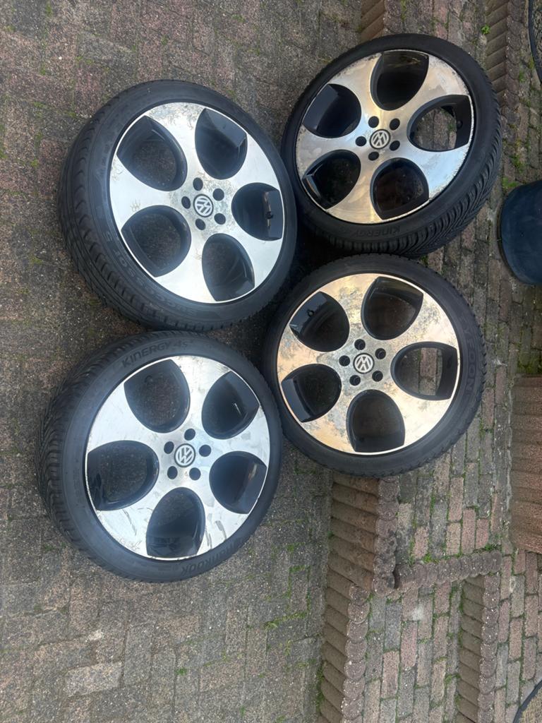 Volkswagen GTI Velgen met schade, Auto-onderdelen, Ophalen, Banden en Velgen, 17 inch, All Season