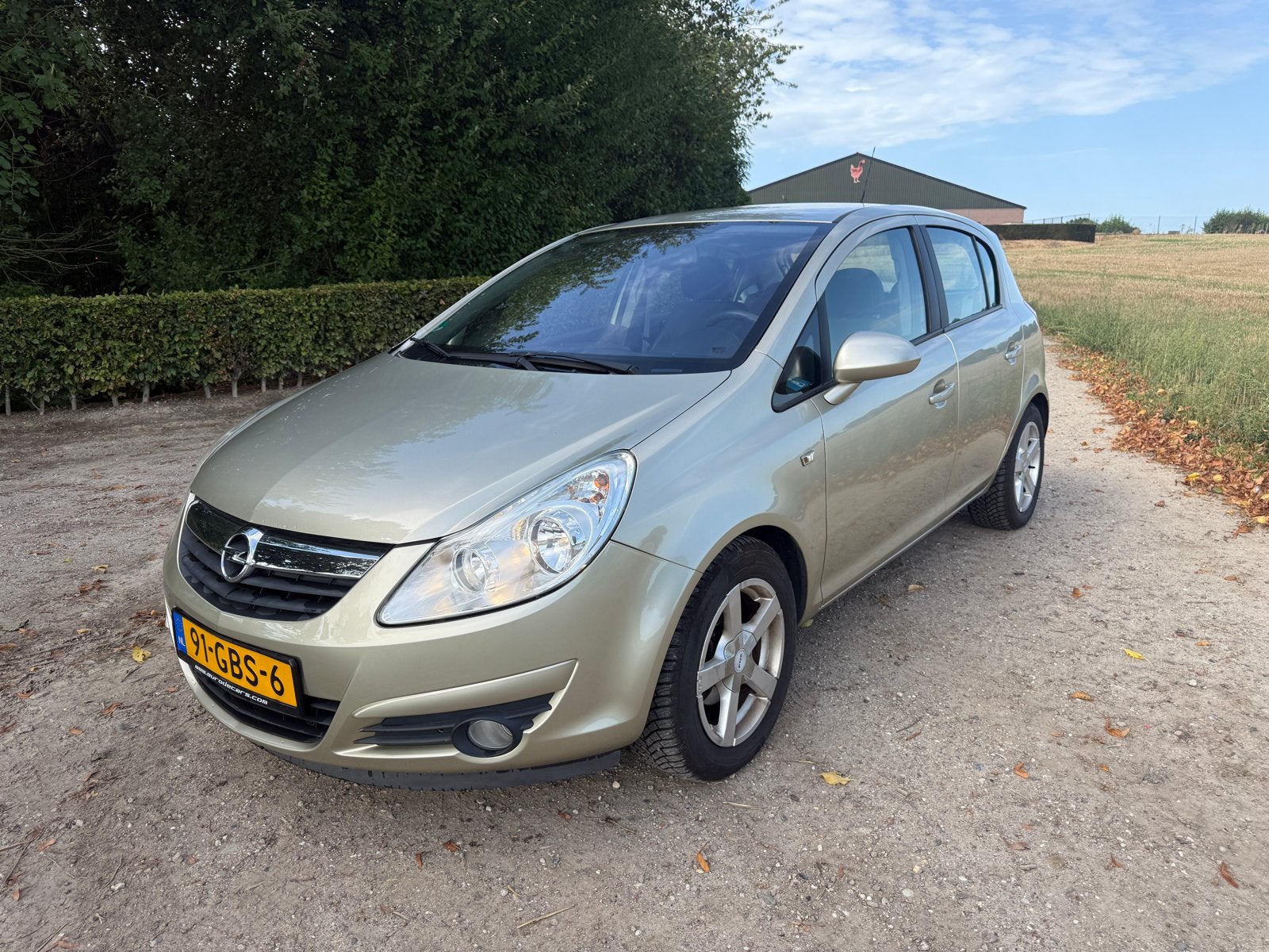 Opel Corsa 1.4 16V 5D 2008 Beige, Voorwielaandrijving, Zwart, 4 cilinders, Bedrijf