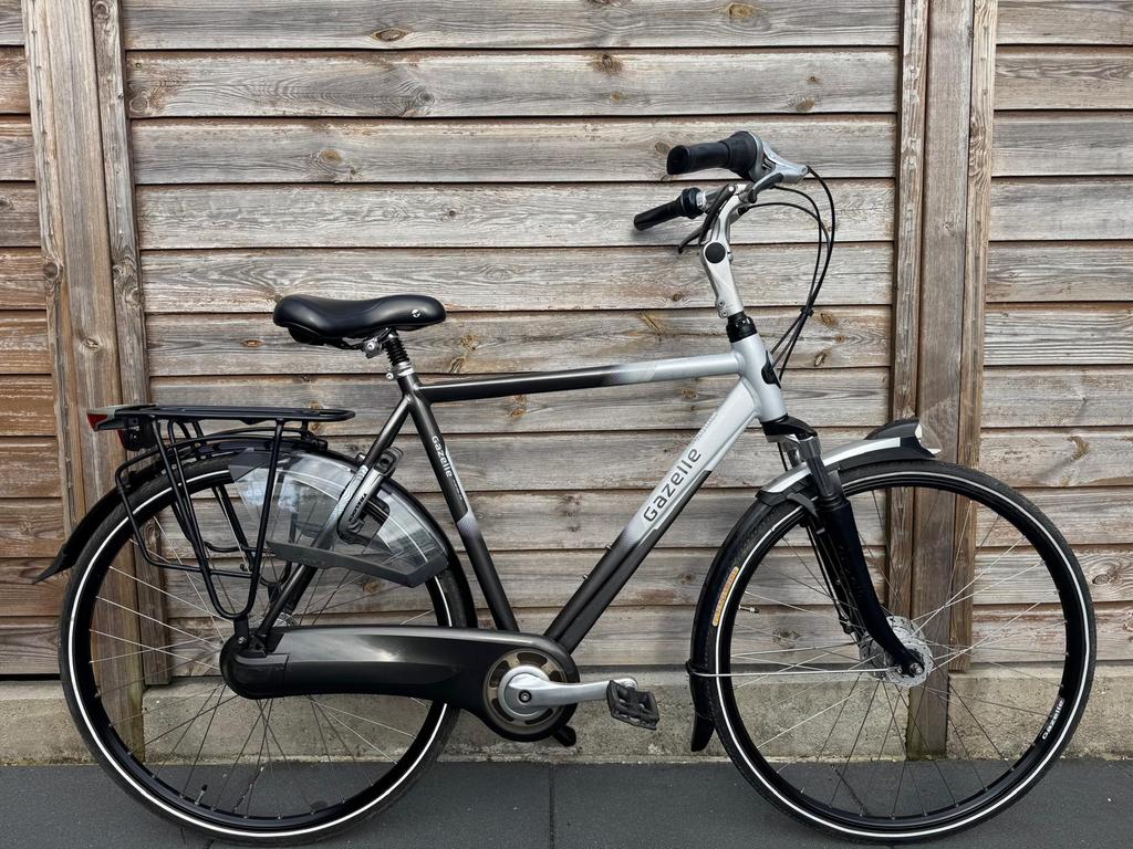 Nette heren Gazelle Orange C8 57cm, Ophalen, Versnellingen, Zo goed als nieuw, 57 tot 61 cm