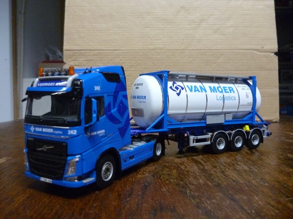 WSI Volvo FH4 Van Moer, Hobby en Vrije tijd, Modelauto's | 1:50, Ophalen of Verzenden, Nieuw, Bus of Vrachtwagen, Wsi