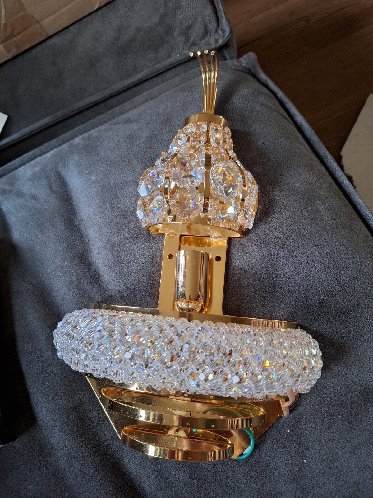 ASFOUR Crystal, plafonieres,kristallen lampen,wandlamp,nieuw, Antiek en Kunst, Ophalen