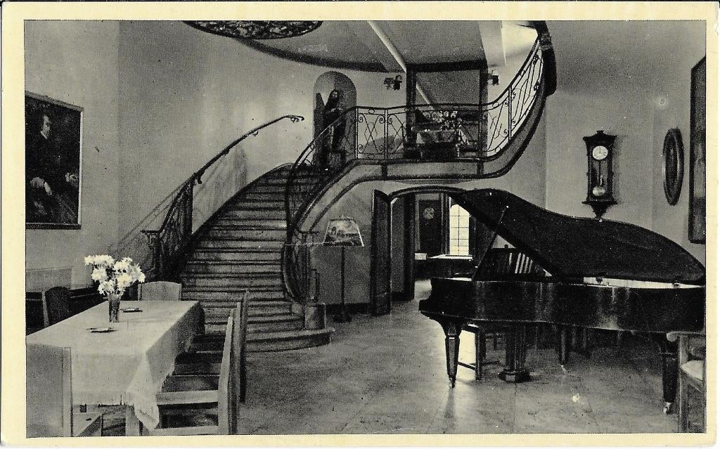 Zeist, Katwijk, De Breul, piano, tap, tafel, stoelen, klok, Verzenden, 1940 tot 1960, Ongelopen, Utrecht