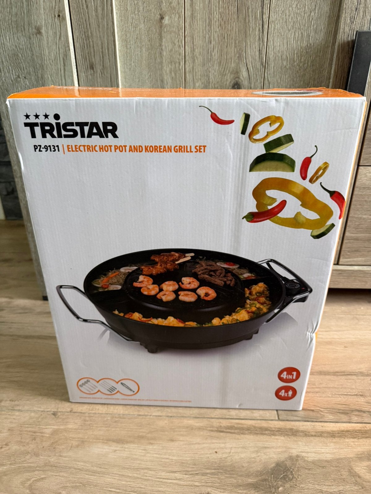 Tristar Wokset, Ophalen, Nieuw, 4 t/m 7 personen