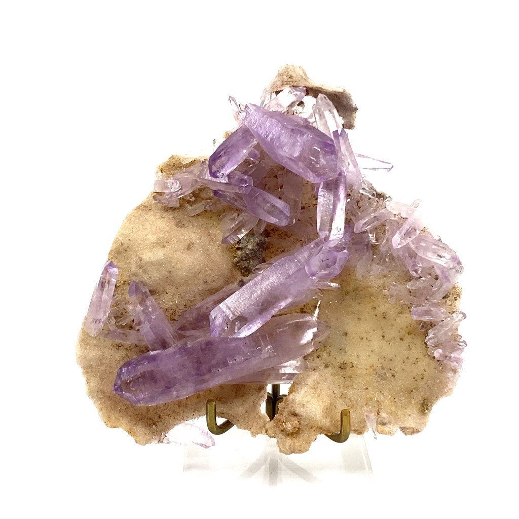 Prachtige amethist cluster., Ophalen of Verzenden, Mineraal