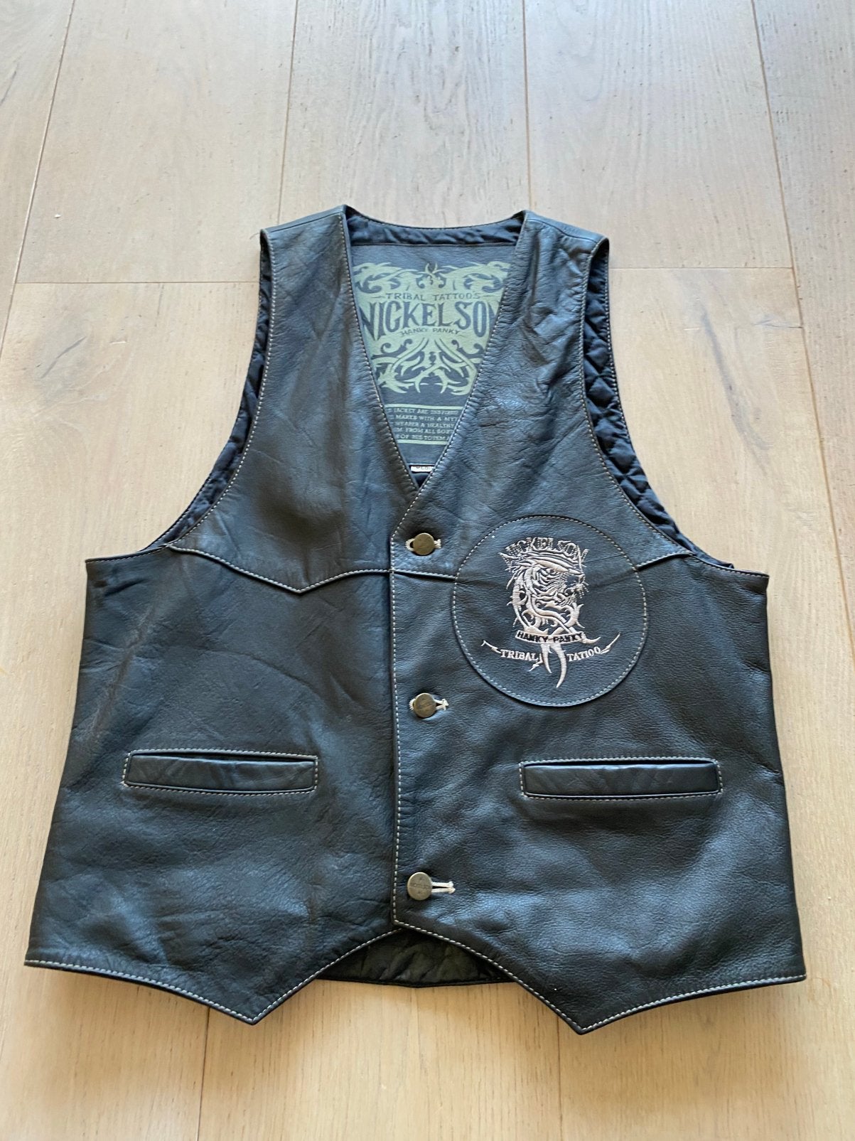 Nickelson tribal tattoo s hanky panky, Ophalen of Verzenden, Zo goed als nieuw, Maat 48/50 (M), Zwart