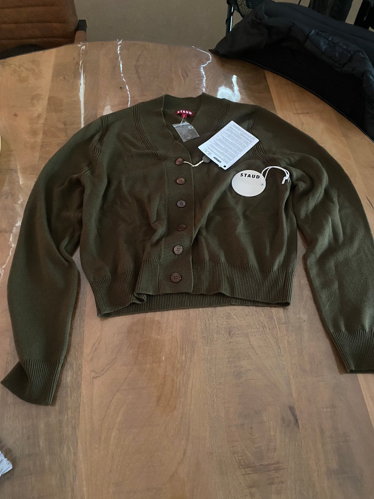 STAUD  damesvest, Ophalen of Verzenden, Nieuw, Maat 42/44 (L), Groen