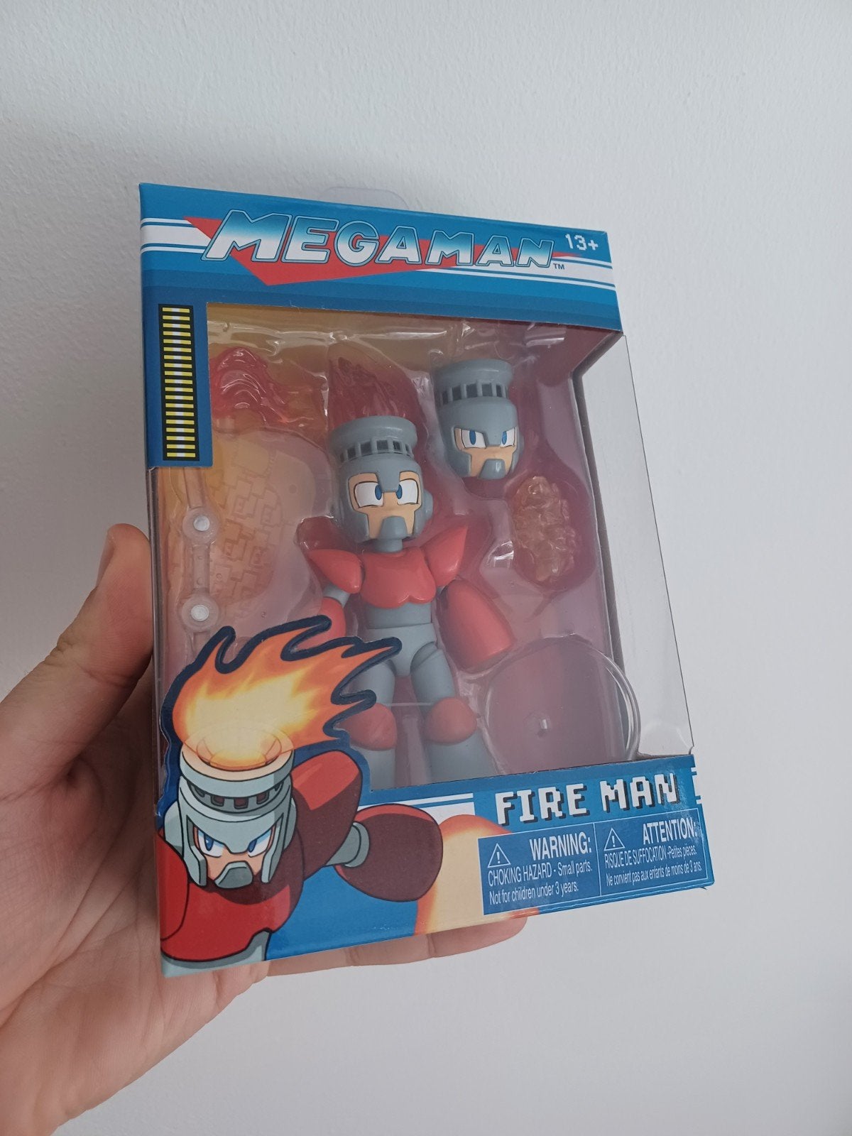 Mega Man Fire Man Actiefiguur Nieuw in Doos, Jada, Ophalen of Verzenden, Nieuw