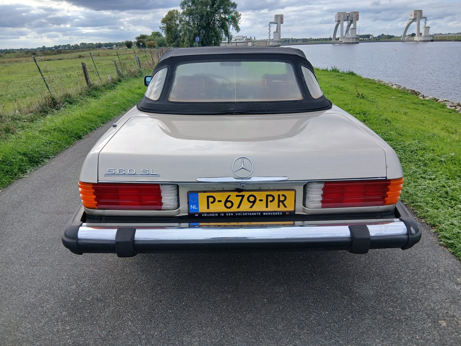 Mercedes-Benz 560SL 1986 V8 Automaat Belastingvrij topper, foto 6