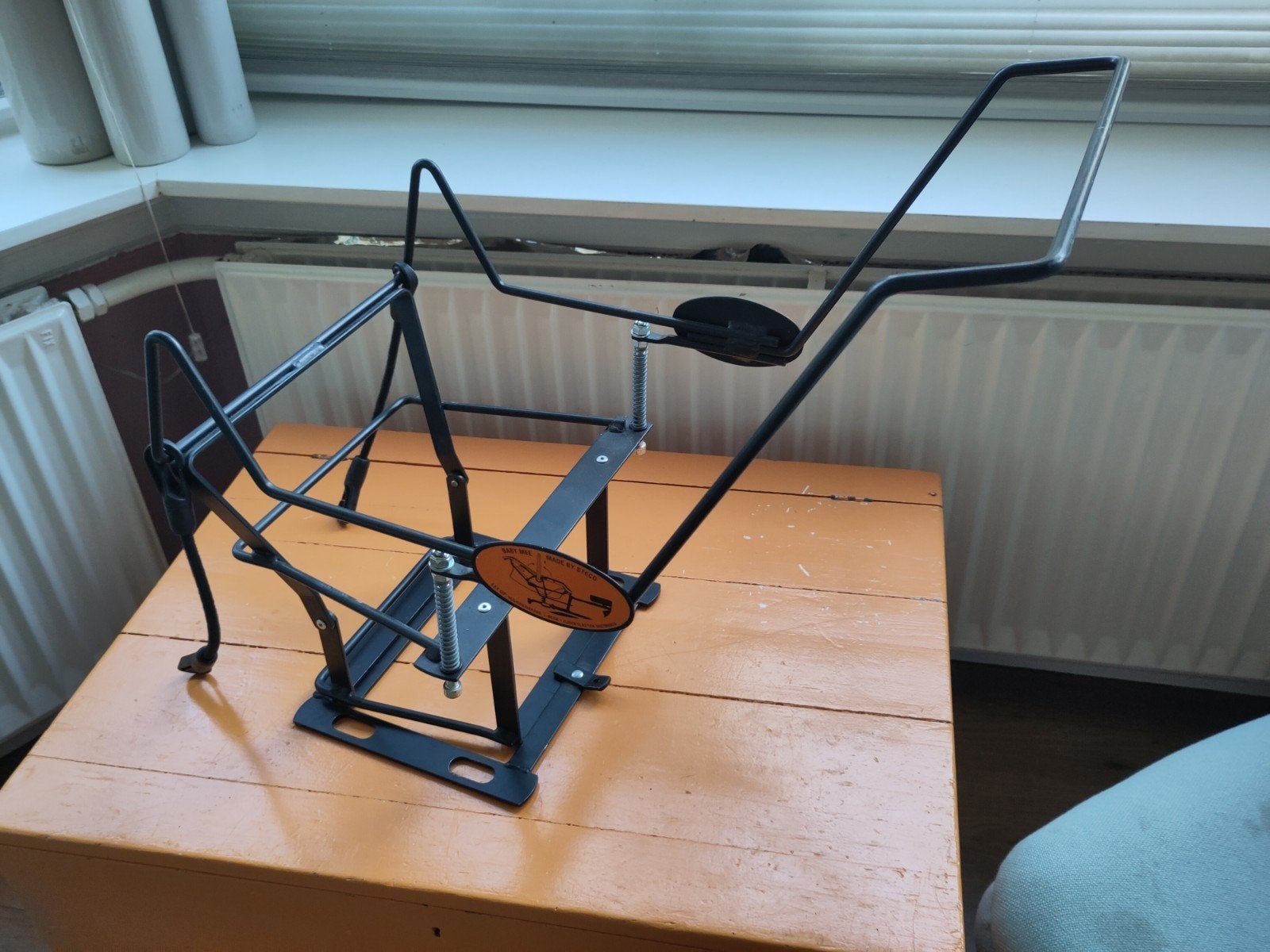 Steco baby mee drager voor Maxi Cosi bakfiets, Ophalen, Gebruikt, Vering, Minder dan 20 kg