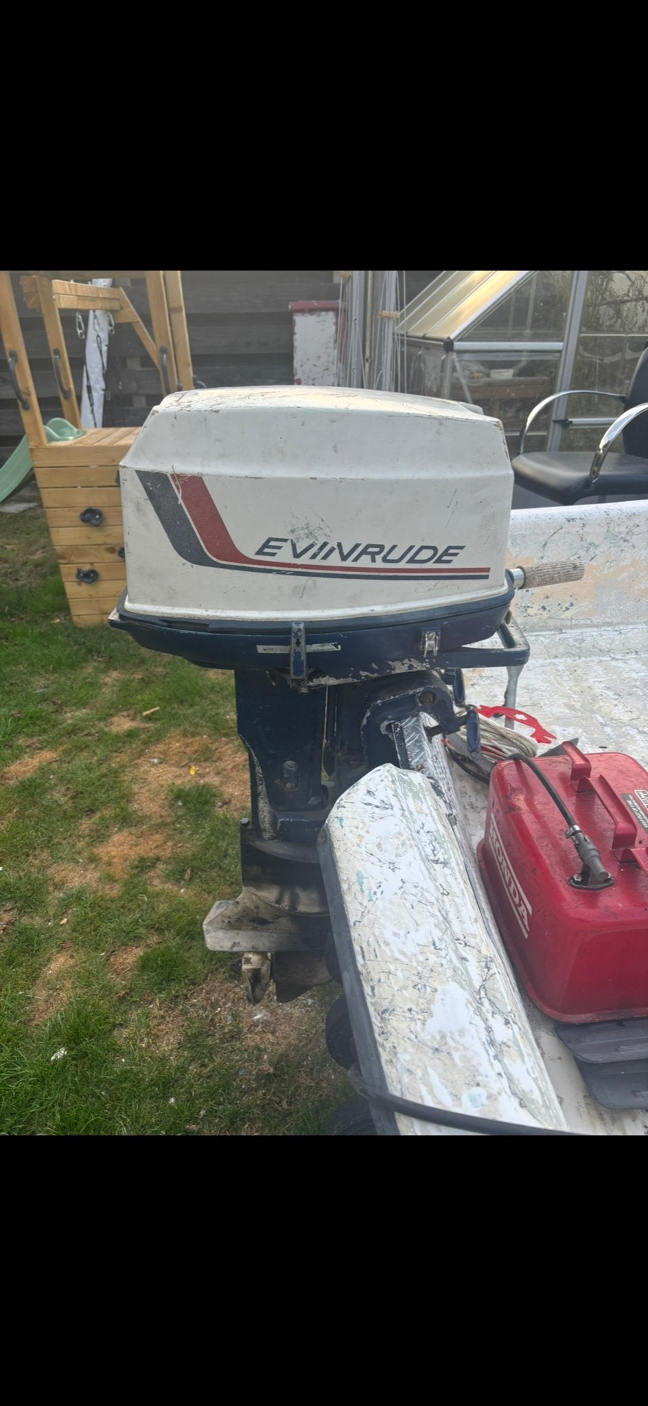 Evinrude Buitenboordmotor 20 pk langstaart ruil of koop, Ophalen, 10 tot 30 pk, Gebruikt, Buitenboordmotor