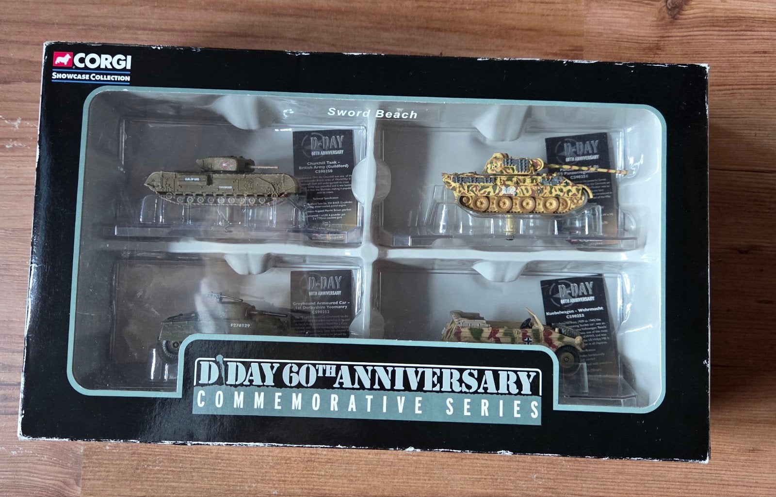 Corgi Showcase D-Day 60th Anniversary Set - Sword Beach, Ophalen of Verzenden