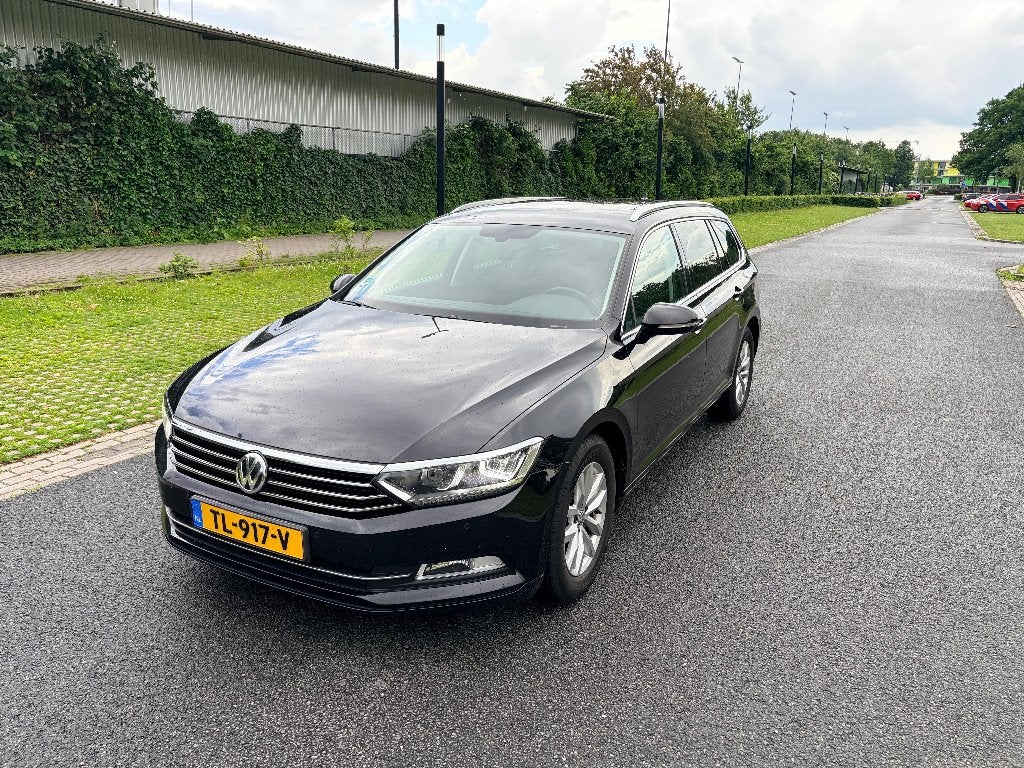 Volkswagen Passat 1.6 TDI Variant DSG 2018 Zwart (incl. btw), Stof, Euro 6, Zwart, Stationwagon