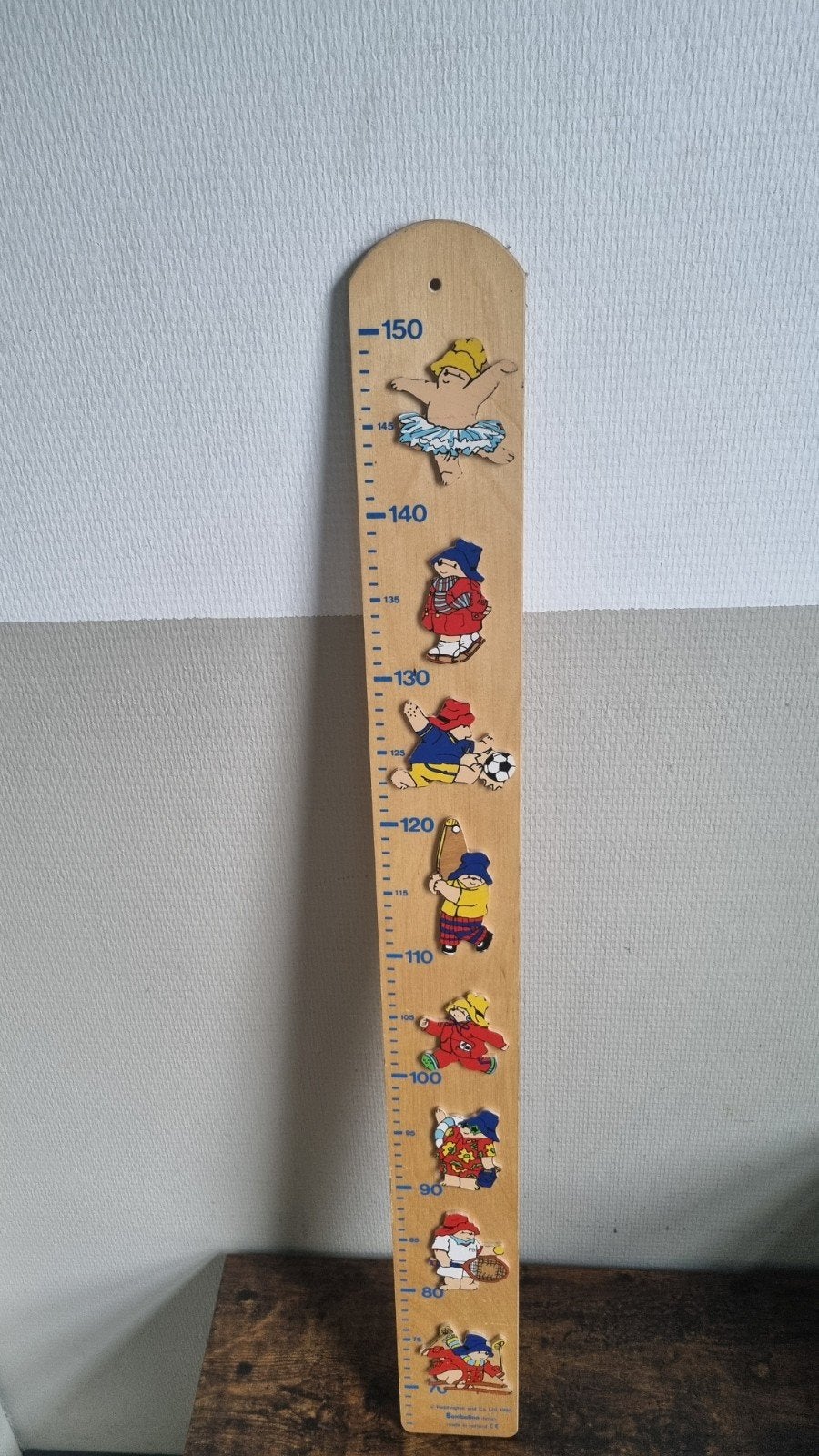 Meetlat, Ophalen