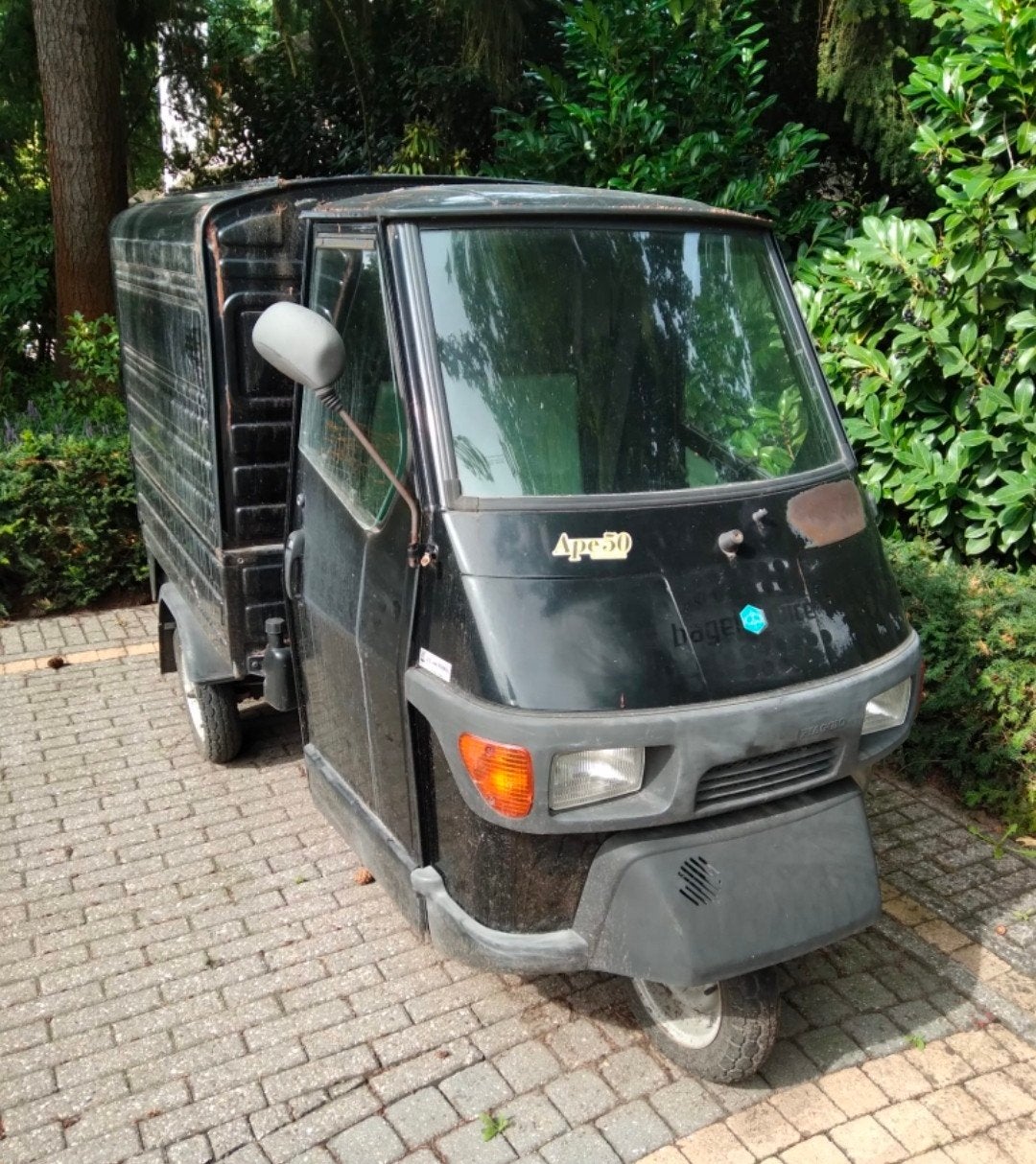 Piaggio APE 50 - Zo goed als nieuw - Reclame object, Ophalen of Verzenden, Zo goed als nieuw, Piaggio