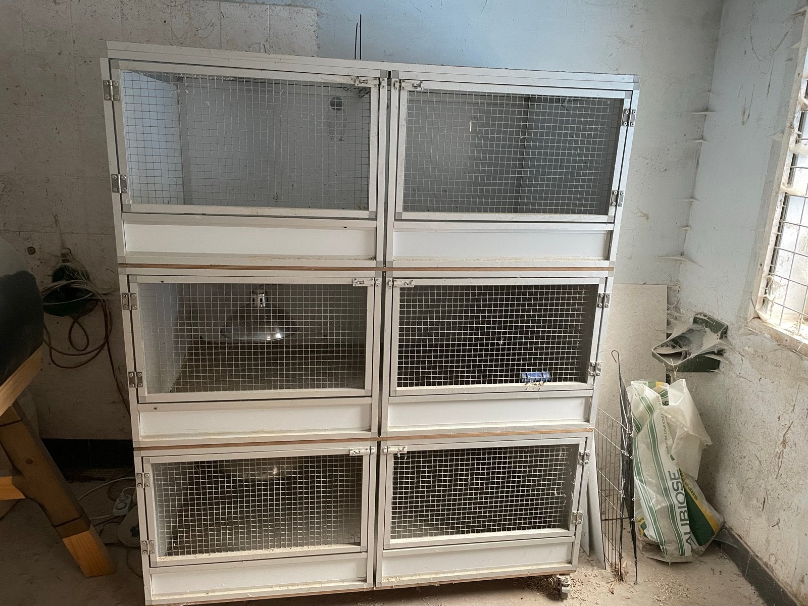 Kuikenhok te koop op wielen, Dieren en Toebehoren, Ophalen, 110 cm of meer, Kooi, 90 cm of meer