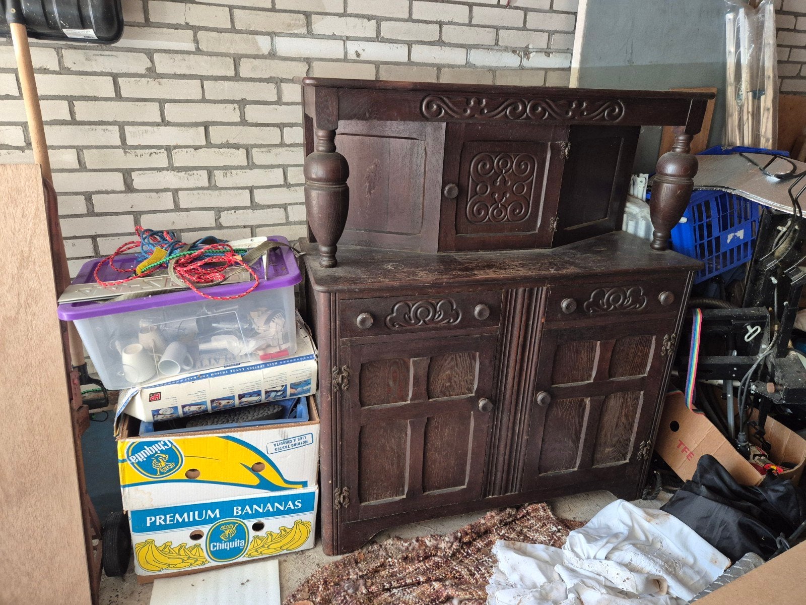 antieke kast., Antiek en Kunst, Antiek | Meubels | Kasten, Ophalen of Verzenden