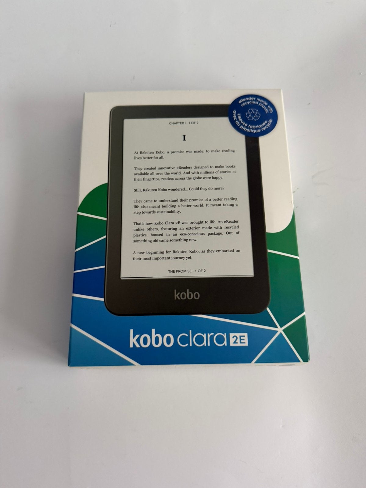 Kobo Clara 2E | Doos | Hoesje & kabel, Verzenden, Kobo, Zo goed als nieuw, Bluetooth