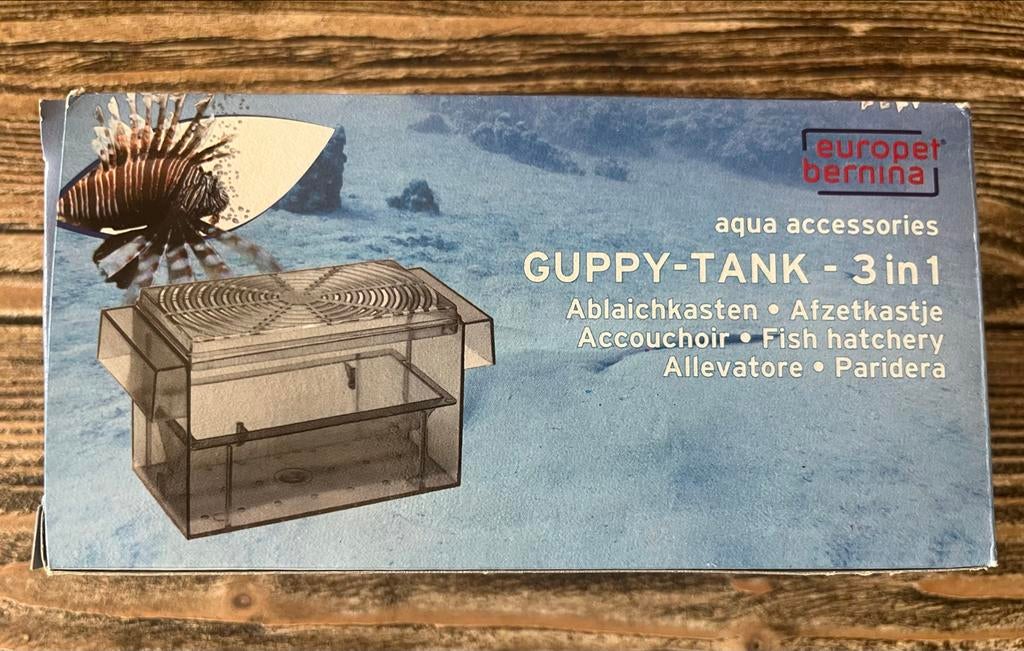 Guppytank/Afzetkastje nieuw, Dieren en Toebehoren, Ophalen of Verzenden, Nieuw