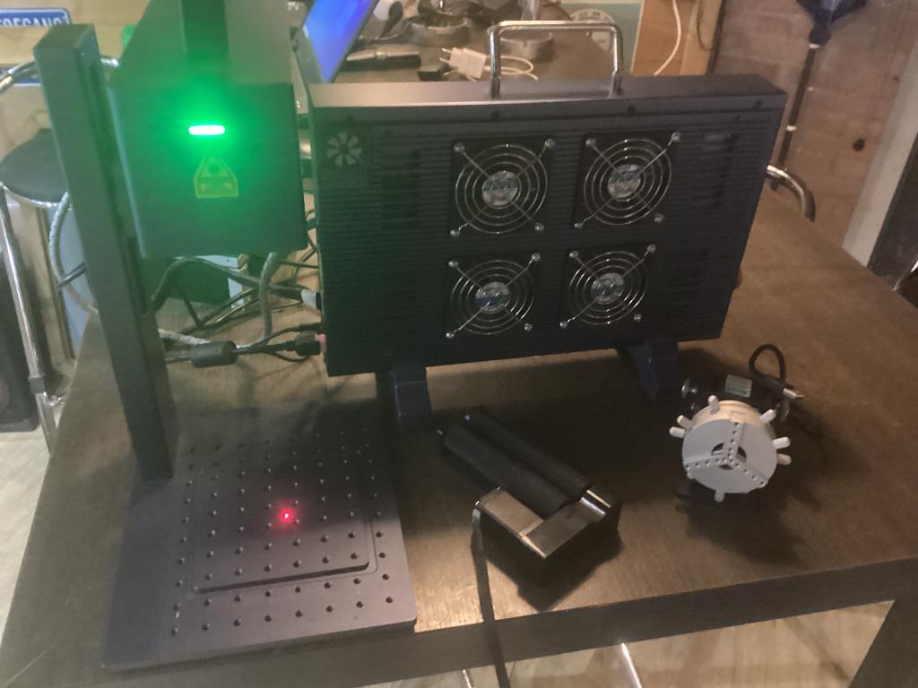 Gweike 20W fiber laser, Hobby en Vrije tijd, Ophalen, Zo goed als nieuw