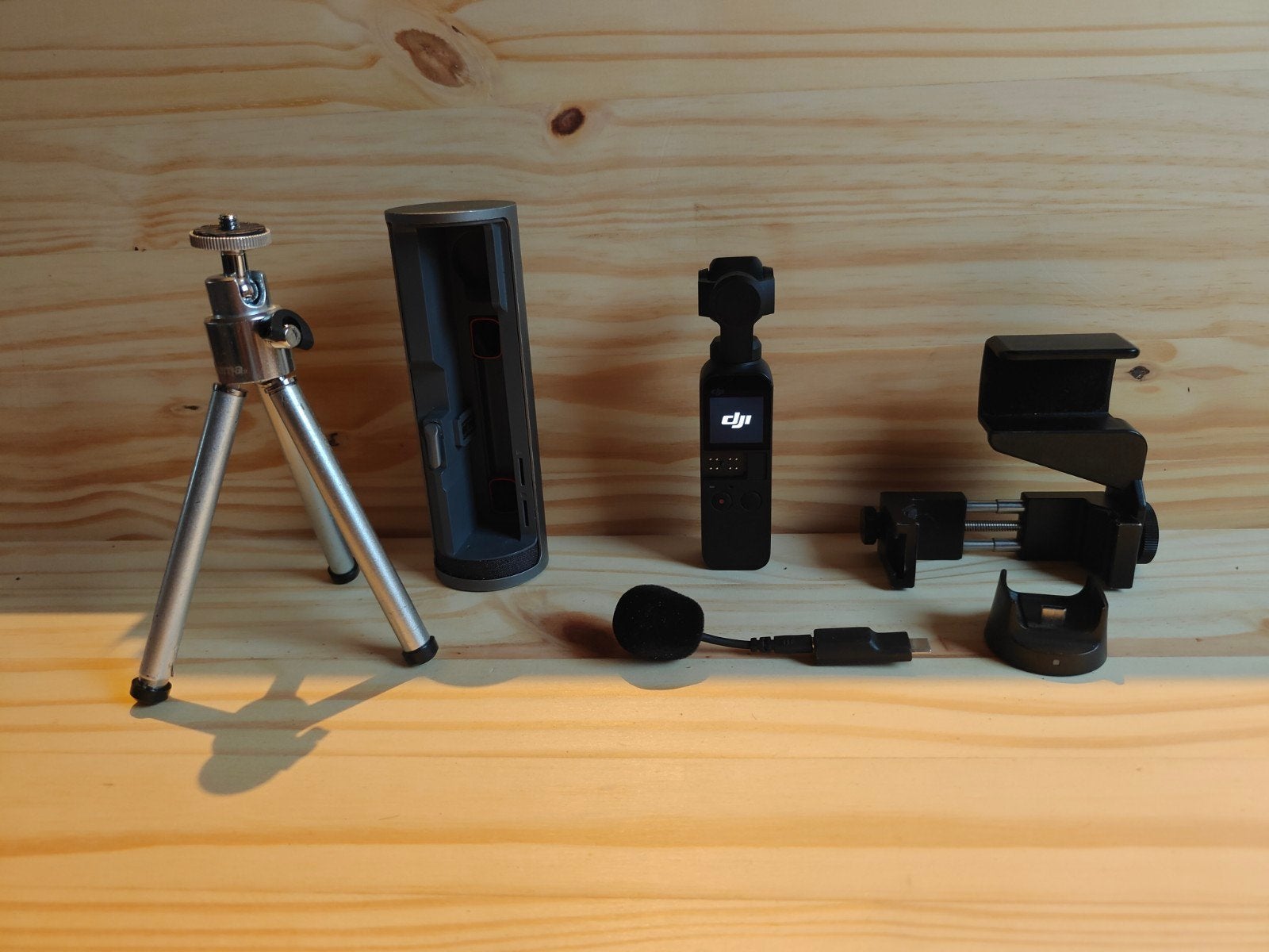 DJI Osmo Pocket OT110 met accessoires, Audio, Tv en Foto, Ophalen of Verzenden, Zo goed als nieuw, Overige merken