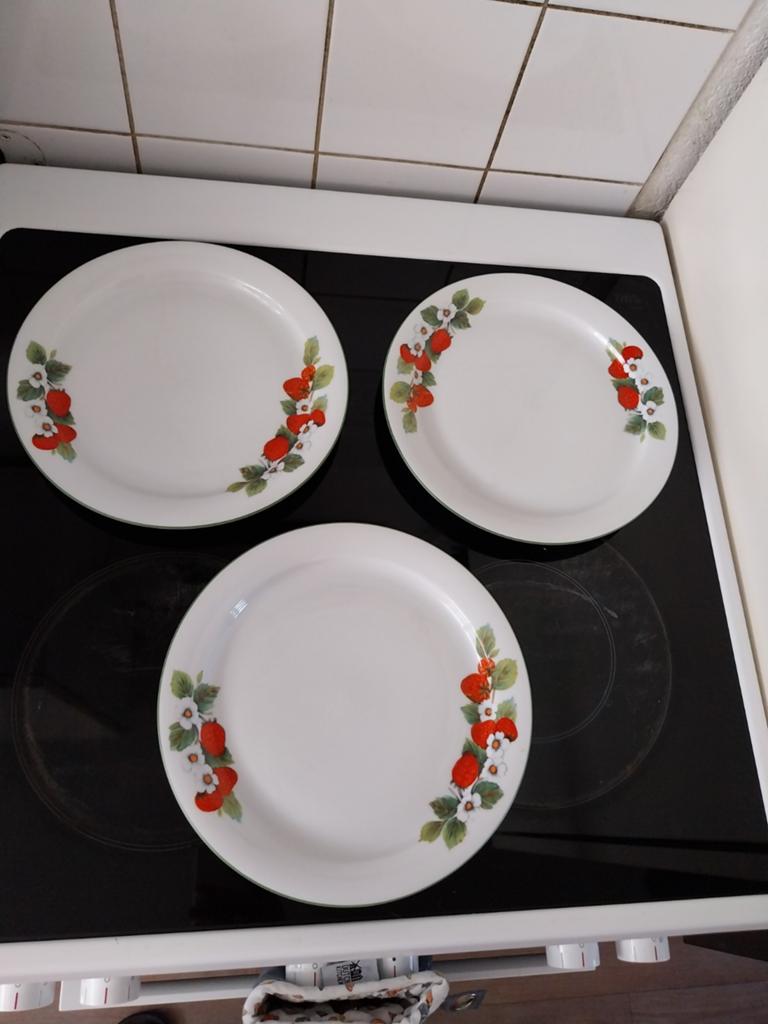 Winterling Aardbei Borden - Set van 3, Ophalen of Verzenden, Zo goed als nieuw