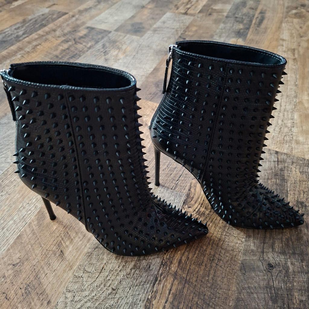 Steve Madden dames hakken Spike Heels boots, Ophalen of Verzenden, Zo goed als nieuw, Zwart