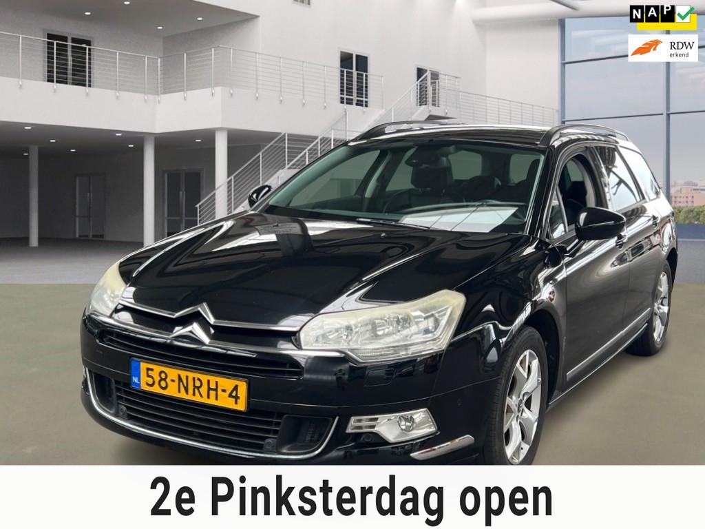 Citroen C5 Tourer 1.6 THP Business, Auto's, Citroën, Euro 5, Gebruikt, Leder en Stof, Zwart