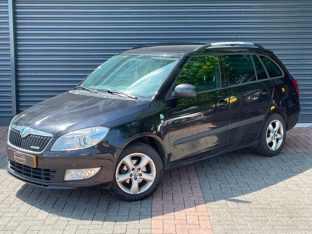 Skoda Fabia Combi 1.2 TDI Greenline Businessline Navi | Crui, Euro 5, Stof, Zwart, 1199 cc