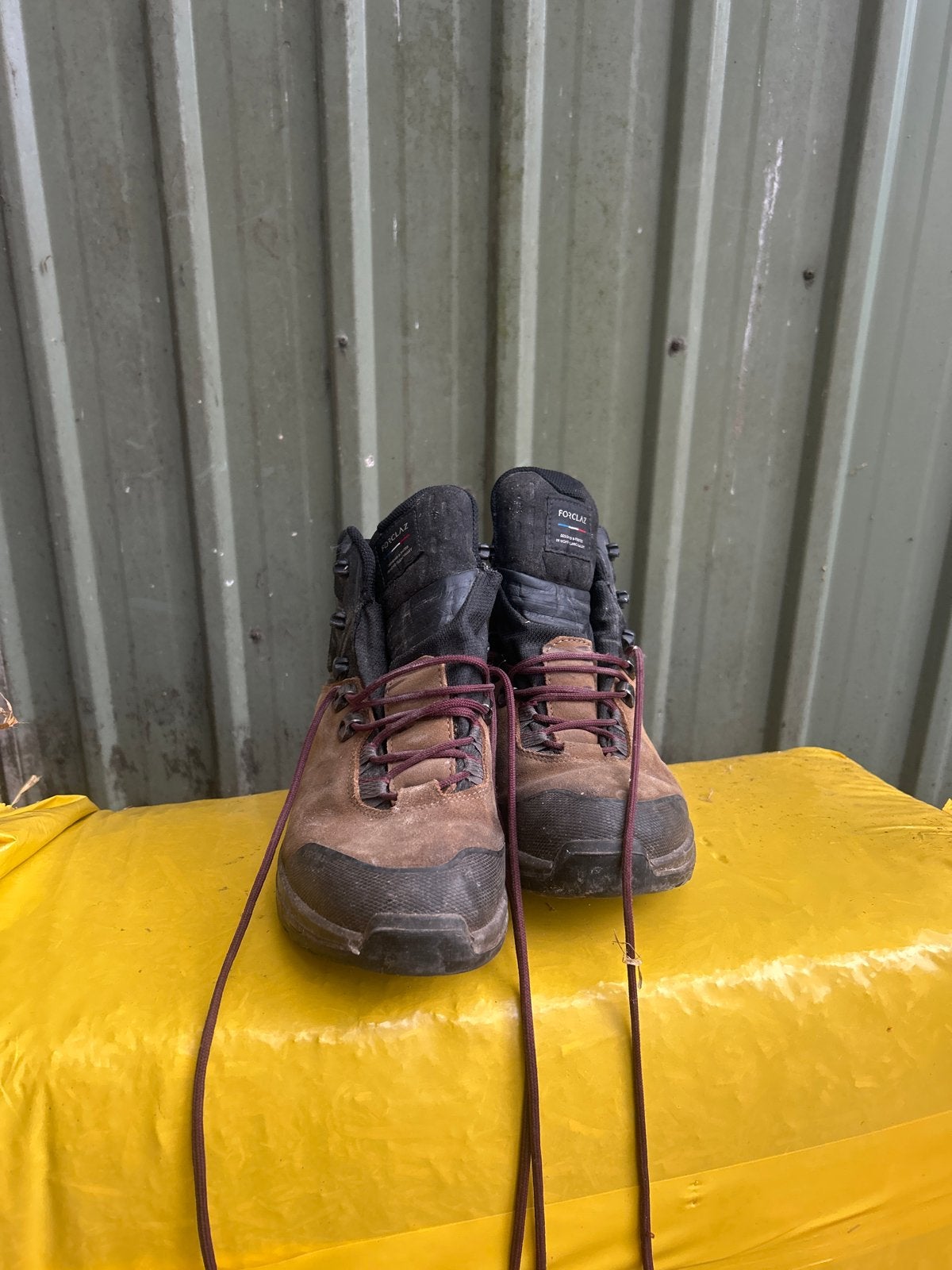 Decathlon Forclaz SH1TREK 100 HA Leren Wandelschoenen, Ophalen of Verzenden, Gebruikt, Schoenen