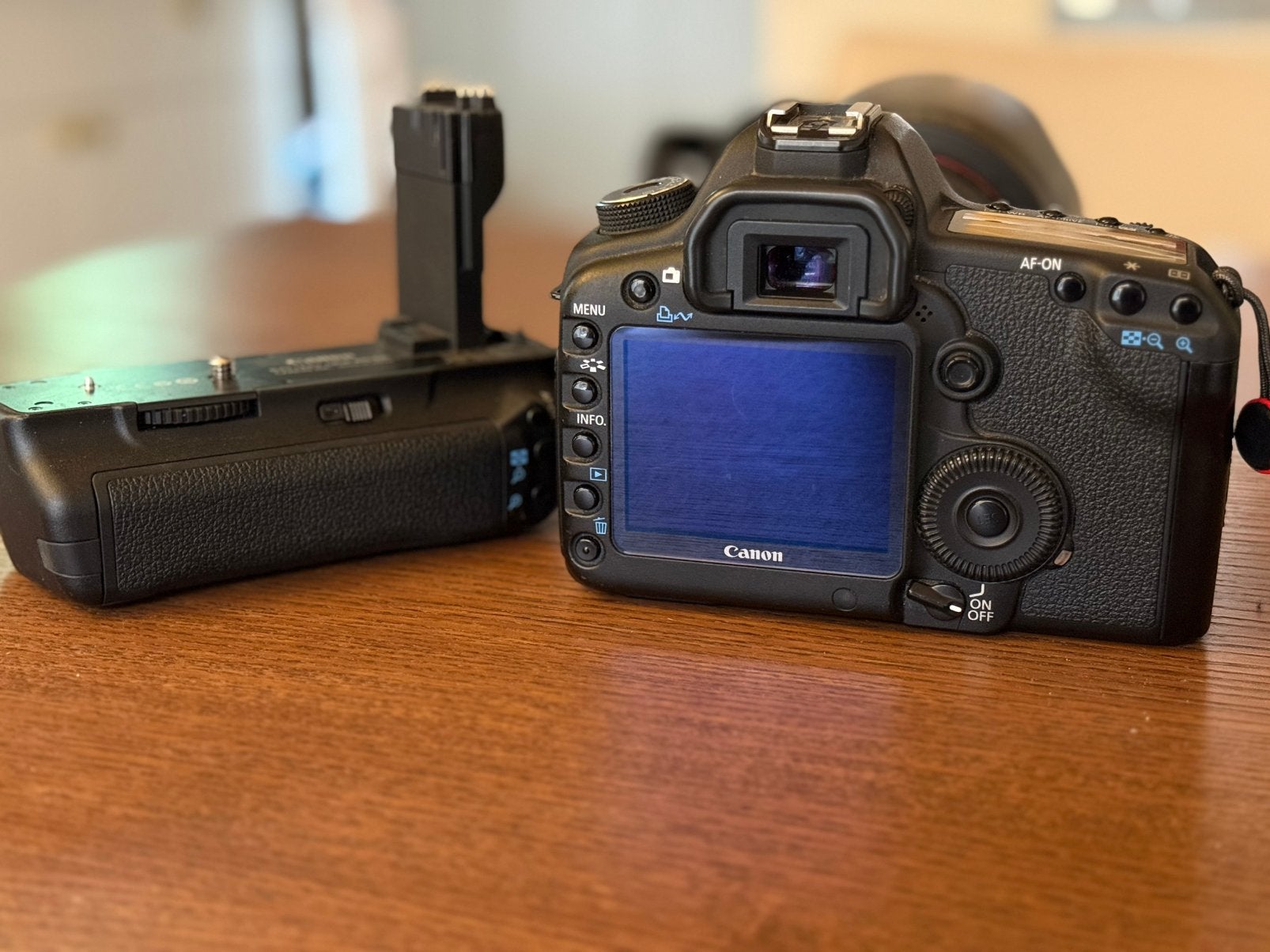 Canon EOS 5D Mark ii - inclusief batterygrip BG-E6, Audio, Tv en Foto, Fotocamera's Digitaal, Ophalen, Spiegelreflex, Canon, 21 megapixels