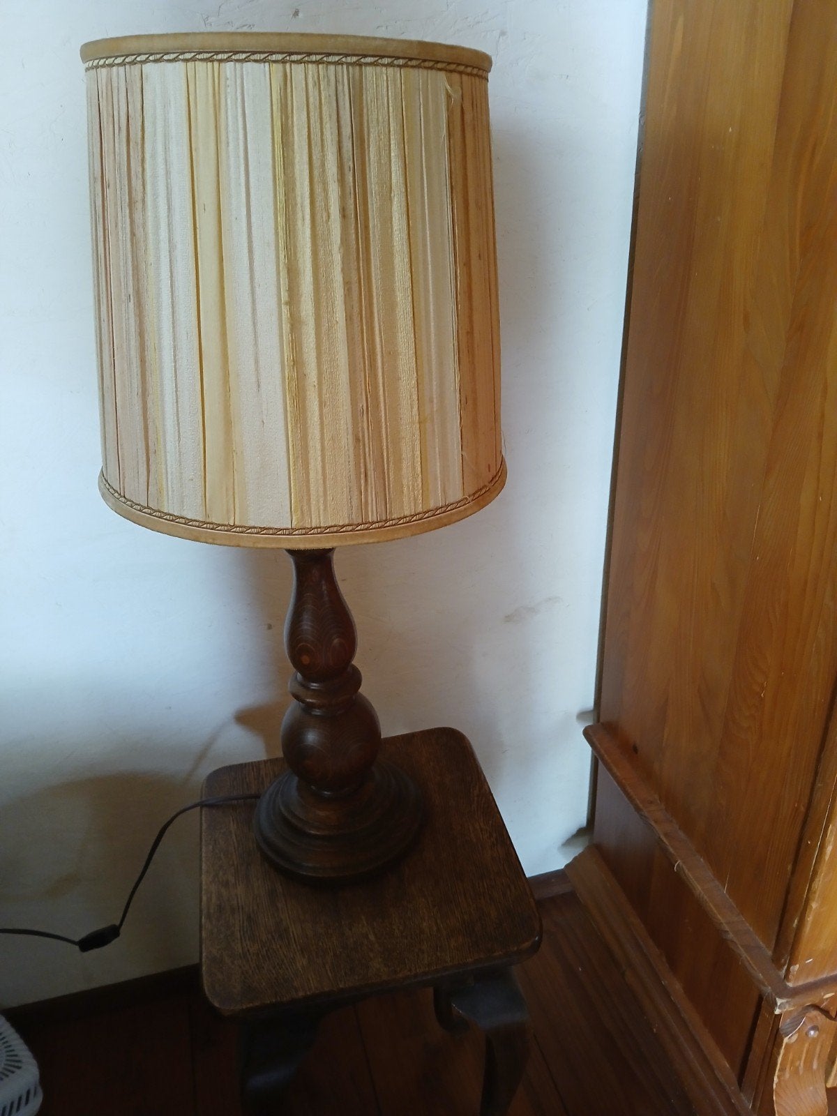 Nostalgische schemerlamp, Ophalen