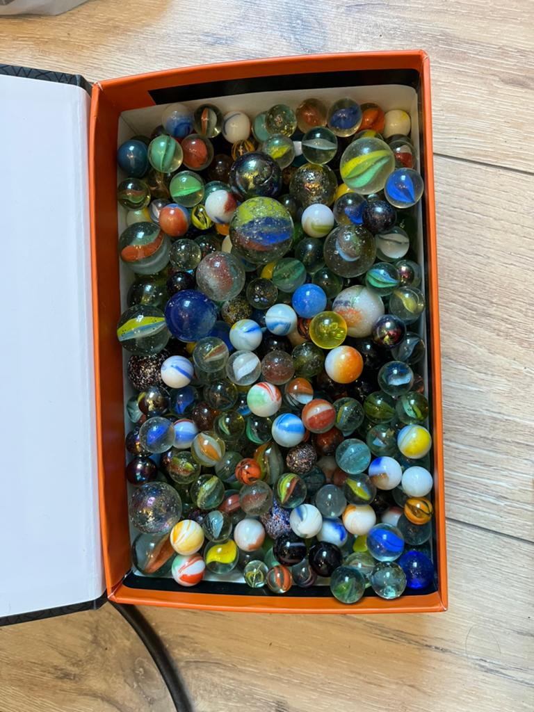 Vintage knikkers, jaren 70-80, Ophalen of Verzenden, Zo goed als nieuw