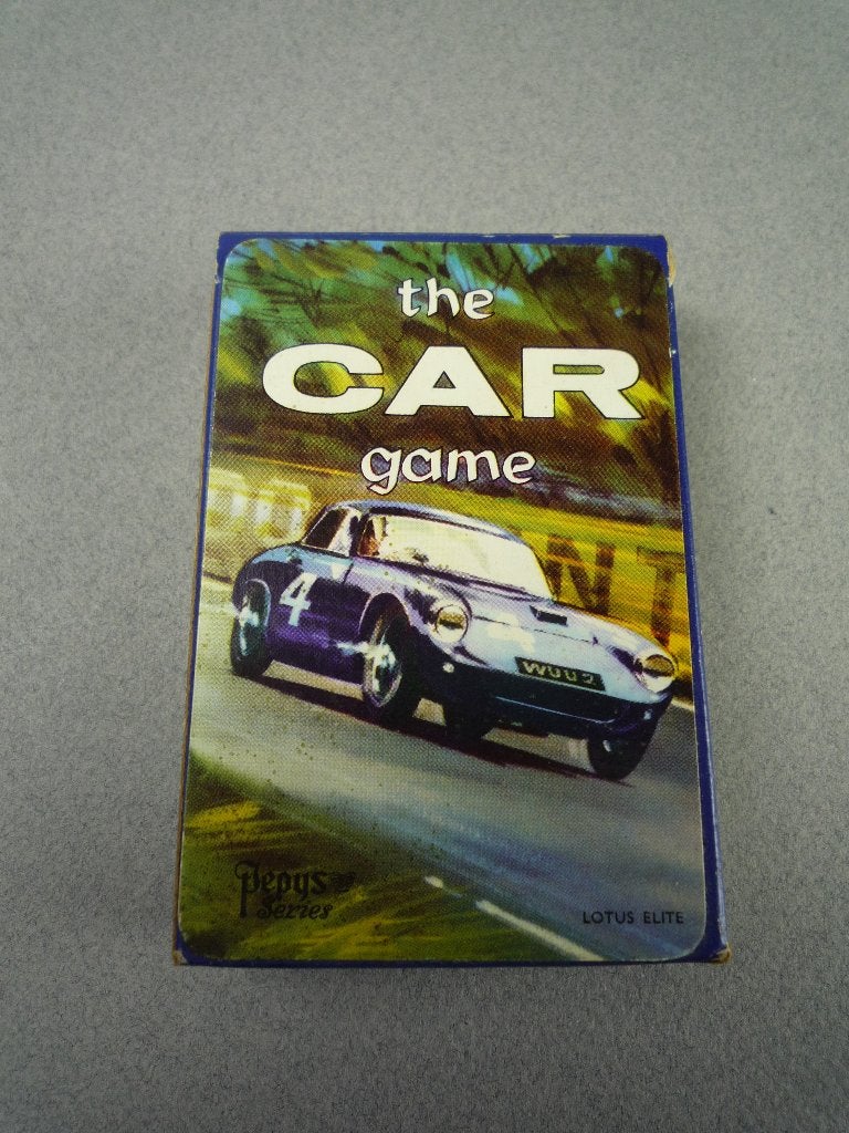 Interclassics: The Car Game (kaartspel vintage auto's) 1960, Verzenden, Zo goed als nieuw, Auto's