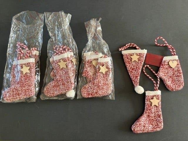 kerst Villeroy & Boch 3 delig set hangers met ophangkoord, Ophalen of Verzenden, Nieuw