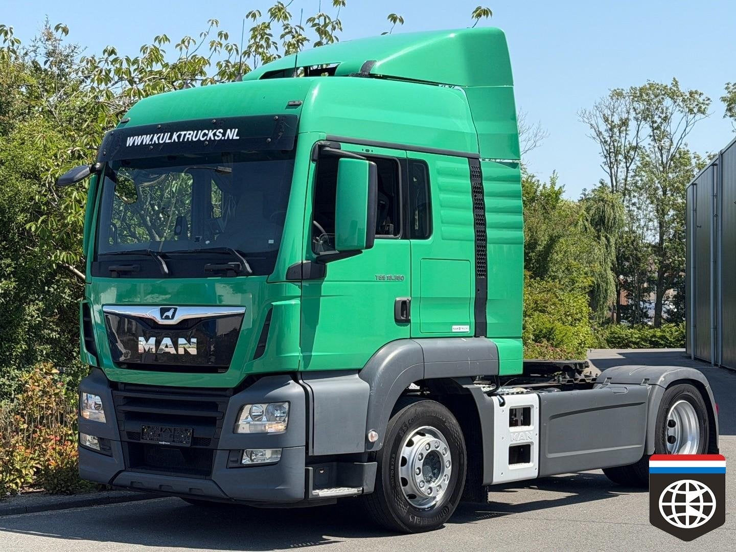MAN TGS 18.360 LAGE KM STAND - GOEDE STAAT K1992, Auto's, Automaat, Euro 6, Overige kleuren, Bedrijf