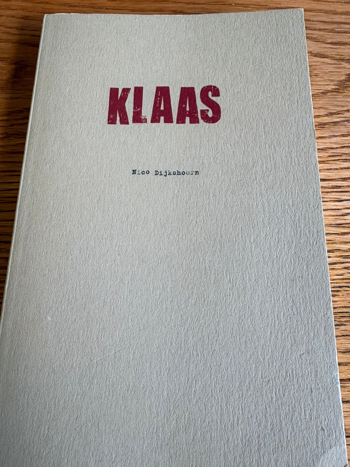 Nico Dijkshoorn - Klaas, Ophalen of Verzenden, Zo goed als nieuw, Nico Dijkshoorn