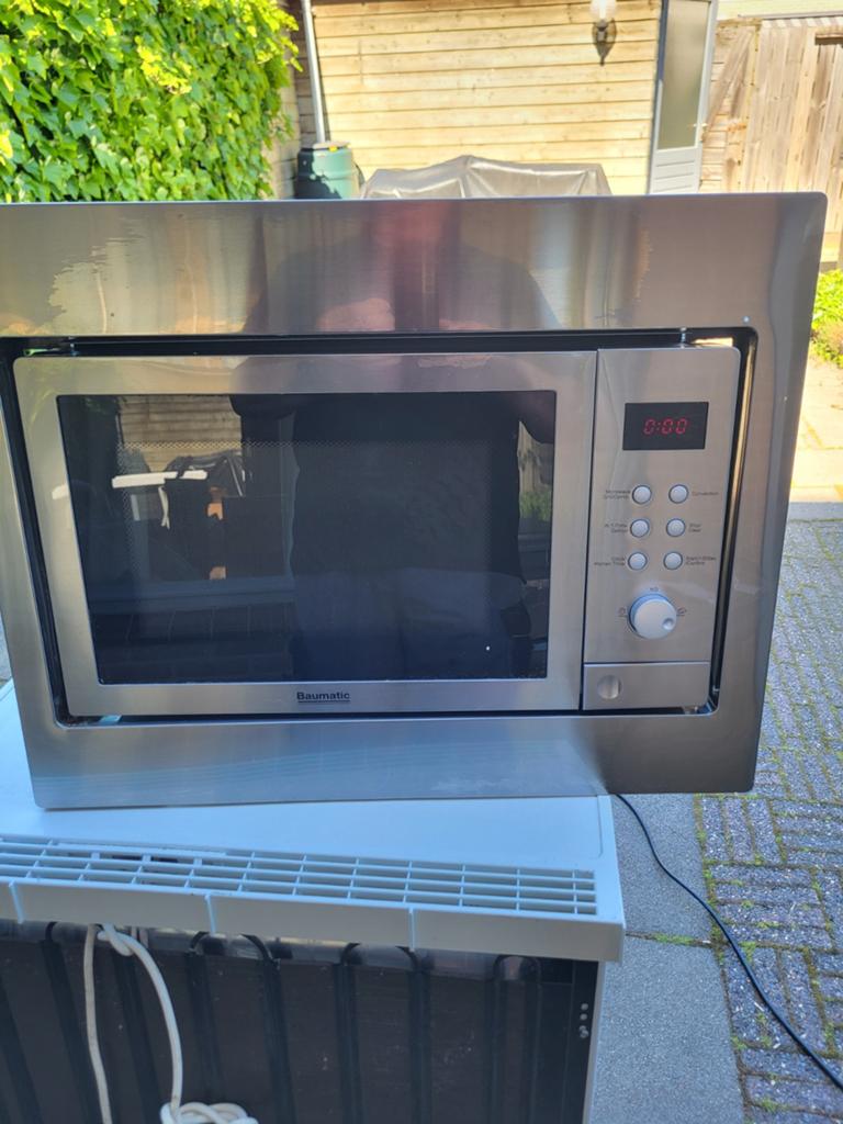 Inbouw magnetron oven voor in een hoge keuken kast, Ophalen of Verzenden, Oven, Inbouw